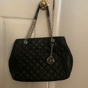 Michael Kors black shoulder bag